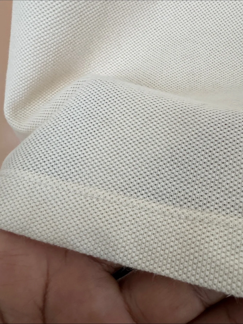 Gucci Pale Blue Polo with Navy Contrast Collar and Logo Tape